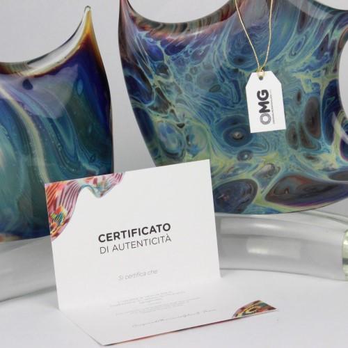 certificate murano glass 