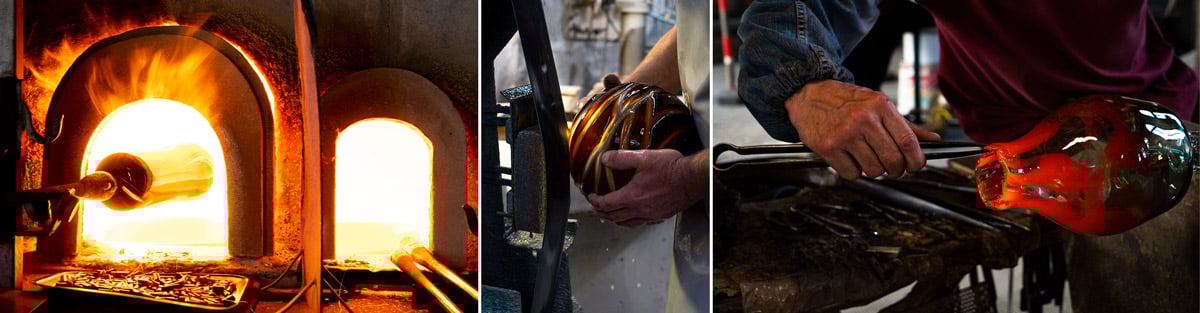 Ausstellungsraum, Ladengeschäft, Murano-Glasmanufaktur, oh mein Gott