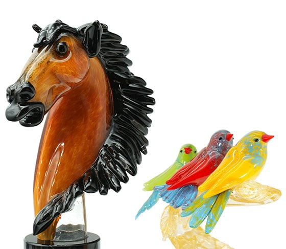 TIERFIGUREN aus Glas