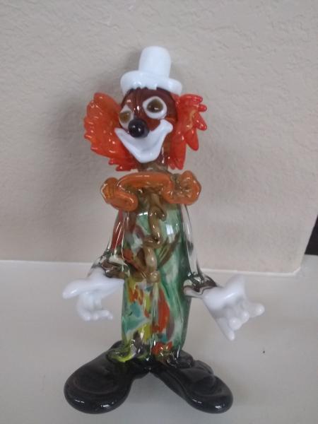 Glass clown