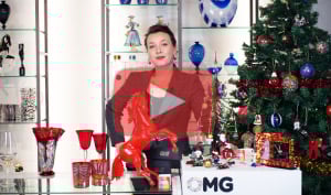 Originalvideo Murano-Glas OMG Claudia Weihnachten