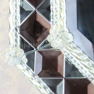 Navagero Rose - Venetian Mirror