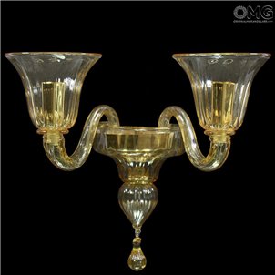 Wall lamp rio - Liberty - Murano Glass - 2 lights