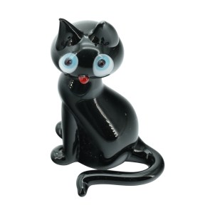 Le Chat noir  - Cat - Original Murano Glass OMG
