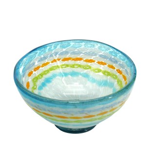 Bowl millefiori Leno - Multicolors - Original Murano Glass OMG