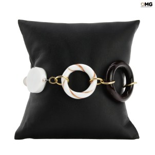 Peros Bracelet - white - Original Murano Glass
