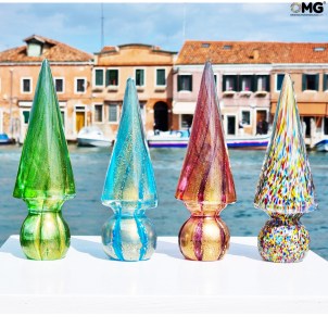 Weihnachtsbaum – Mehrfarbig – Original Murano-Glas von OMG