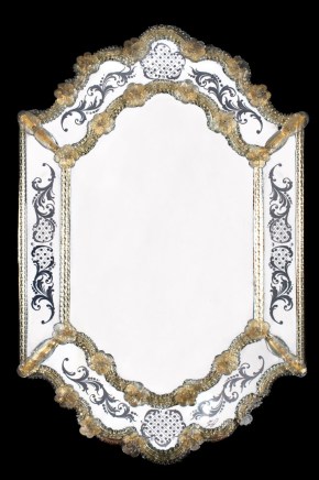 Ibis - Wall Venetian Mirror - Murano Glass