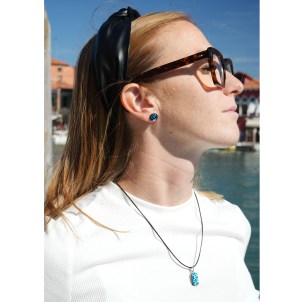 Parure Genova - lightblue - Original Murano Glass OMG