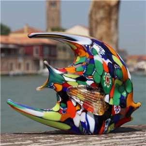 Fish Figurine - Murano glass Handmade