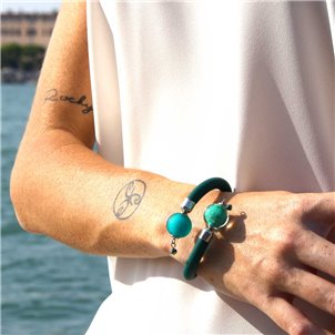 Smerald - Bracciale - Vetro di Murano Originale OMG