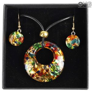 Parure Cortina Round - Original Murano Glass OMG