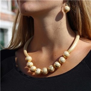 Collana Penelope - Oro - Vetro di Murano Originale OMG