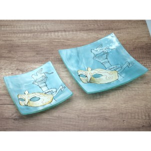 Venice Mask + Saint Mark lion - Venice Tribute - Empty pocket 