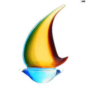 Sail Boat - Mali - Original Murano Glass OMG