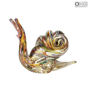 snail_murano_glass_with_millefiori_murrine
