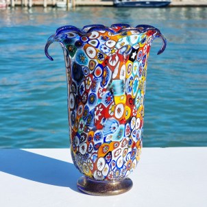 Murrine Mix Vase - Lares - Original Murano Glass OMG