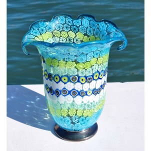 Murrine Mix Vase - Sochet - Original Murano Glass OMG