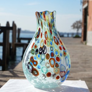 Vaso Murrine - Otello - Vetro di Murano Originale OMG 