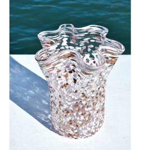 Vaso Seurat - Delta - Vaso in vetro soffiato