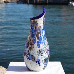 Vaso Talon - Murrine - Vetro di Murano Originale OMG 