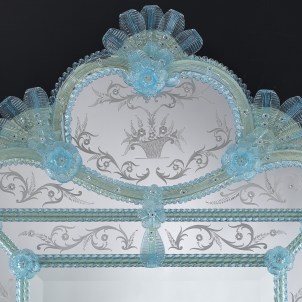 Angelo Turchese - Light Blue - Venetian Mirror 
