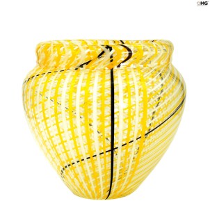 yellow_vase_filigree_original_murano_glass_omg