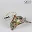 Delfinfigur aus Murrine und Gold – Tiere – Original Murano-Glas