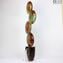 Galassia - Sculpture in chalcedony - Original Murano glass Omg