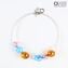 Giunone - Necklace Venetian Beads - Original Murano Glass OMG