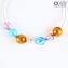 Giunone - Necklace Venetian Beads - Original Murano Glass OMG