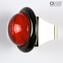 Ring - Submerged Red Glass - Original Murano Glass OMG