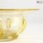 Bowl Centrotavola - Gold Series - Original Murano Glass