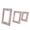 Fotorahmen – Lilla e Murrine – Original Murano-Glas von OMG