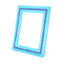 Fotorahmen – Cyan & Blau Millefiori – Original Murano-Glas OMG