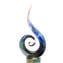 Love Wave – Skulptur aus Chalcedon – Original Murano-Glas Omg