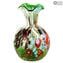 Lilienvase – Grün – Original Murano-Glas OMG