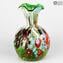 Lilienvase – Grün – Original Murano-Glas OMG