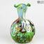 Lilienvase – Grün – Original Murano-Glas OMG