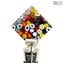 Flaschenverschluss „Mix Millefiori“ – Original Murano-Glas OMG® + Geschenkbox