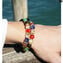Armband Serena Double – mehrfarbig mit Avventurina – Original Murano-Glas OMG
