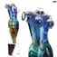 Nude Female Body - sculpture in chalcedony - Original Murano Glass OMG
