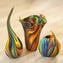 Missoni-Vase – mehrfarbig – Original Murano-Glas OMG®