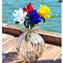 Mode-Vase „Buddy Small“ im 60er-Jahre-Stil – Graues venezianisches Murano-Glas OMG®