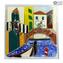 View of Venice - Glass Paint