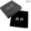 Cufflinks - Gold - Original Murano Glass OMG