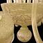 Venetian Chandelier - Modern Sultan Chalcedony Gold - Original Murano Glass