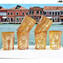 Amber Glasses Set - Pure Silver - Original Murano Glass