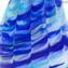 Missoni-Tropfenvase, blau, Original-Murano-Glas, OMG®