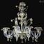 Venetian Chandelier Classic Big Fiorito - Original Murano Glass OMG